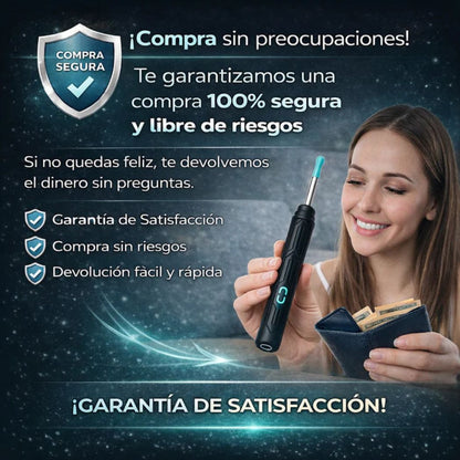 Earwie® | Limpiador de Oídos con Cámara